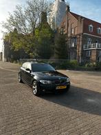 BMW 1-Serie (e87) 2.0 120D AUT 2007 Zwart, Auto's, BMW, Te koop, Geïmporteerd, 5 stoelen, 163 pk