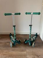 Twee Mini Micro step Deluxe ECO groen, Fietsen en Brommers, Steps, Ophalen of Verzenden, Zo goed als nieuw, Gewone step, Micro
