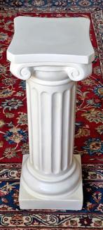 Gipsen zuil pilaar sokkel hoogte 62cm, Ophalen, Gebruikt