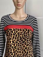 H715 MarcCain maat 40=M trui shirt top zwart/rood/wit/bruin, Kleding | Dames, Truien en Vesten, Maat 38/40 (M), Ophalen of Verzenden