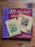 Nieuw super hobby boekje.  3D stickerideeën., Ophalen of Verzenden, Nieuw, Overige onderwerpen