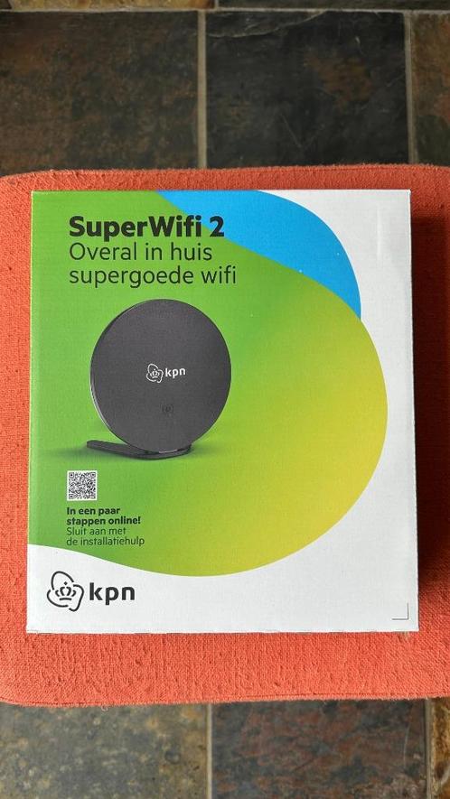 KPN SuperWifi 2 (ZWART) MESH compleet, 100% OK en NIEUW, Computers en Software, WiFi-versterkers, Nieuw, Ophalen of Verzenden