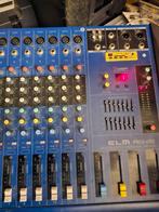 Te koop ELM PM12-USB digital professional mixer, 10 tot 20 kanalen, Gebruikt, Ophalen of Verzenden, Microfooningang