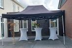 TENT 3X4,5MTR INCLUSIEF ZIJWANDEN  HUUR € 45,=, Tuin en Terras, Partytenten, Partytent, Minder dan 4 meter, Zo goed als nieuw