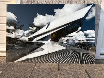 Muur Foto (ZW) Glas - EYE Amsterdam beschikbaar voor biedingen