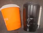 Warmhoudbeker, thermosbeker,  coffee to go, koffie to go, Ophalen of Verzenden, Zo goed als nieuw