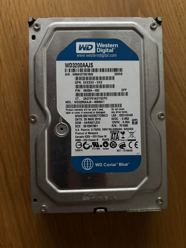 Disco Duro Interno Western Digital wd30ezrs Caviar Green / 3TB / 64 MB de caché / SATA 3.0 GB/s