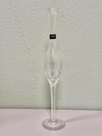 Hoge vintage Atlantis kristallen vaas 40CM knopvaas bud vase, Antiek en Kunst, Ophalen of Verzenden