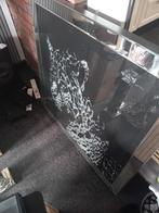 Spiegel met luipaard print, Huis en Inrichting, Woonaccessoires | Schilderijen, Tekeningen en Foto's, Ophalen of Verzenden, Zo goed als nieuw