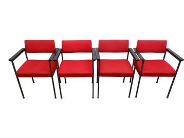 Set van 4 Giroflex stoelen, jaren 80 beschikbaar voor biedingen