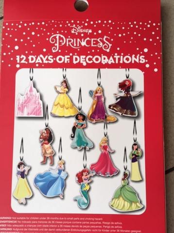 Nieuwe Disney Prinsessen kersthangers ( set van 12 ) beschikbaar voor biedingen