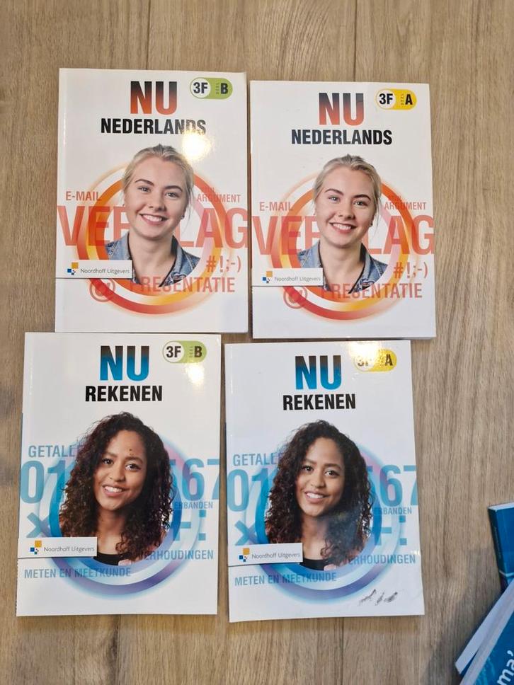 NU Nederlands & Rekenen 3F A/B - Boekenpakket, Boeken, Schoolboeken, Zo goed als nieuw, Nederlands, VMBO, Verzenden