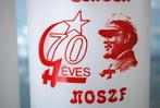 Lenin 70 jaar Hamer + Sikkel CCCP Vazen 2 stuks Militair, Ophalen of Verzenden
