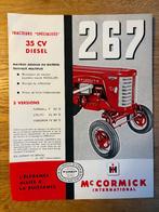 International Mc Cormick 267 trekker folder tractor brochure, Ophalen of Verzenden, Gelezen, Overige merken