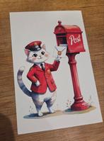 Poes de postbode, Verzamelen, Verzenden, 1980 tot heden, Ongelopen, Kinderen