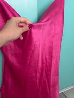 Roze satijnen jurk/Lingerie, Maat 38/40 (M), Ophalen of Verzenden, Roze, Gedragen