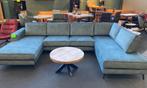 U-bank Mirthe,185 x 352 x 220 cm velvet stof., Ophalen of Verzenden, Nieuw, Stof, Modern