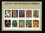 U.S.A.: 2003 - Art of the American Indian - blok zelfklevend, Verzenden, Postfris, Noord-Amerika
