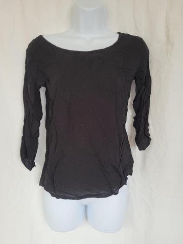 Leuk zwart damesshirt viscose mt 34 merk Atmosphere beschikbaar voor biedingen