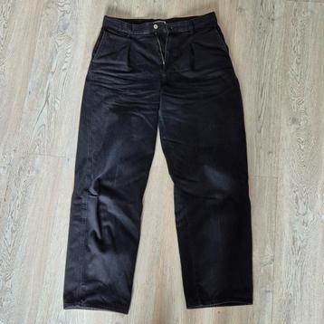 Uniqlo 100% katoen zwarte pantalon broek beschikbaar voor biedingen