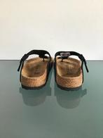 GRATIS VERZENDEN BIRKENSTOCK Nieuwe Gizeh zwarte slippers 39, Slippers, Verzenden, Zwart, Nieuw