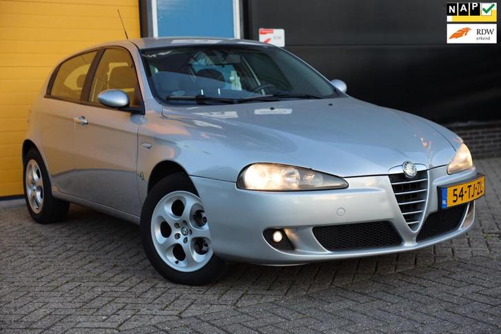 Alfa Romeo 147 1.6 T.Spark Veloce Collezione / NAP / Goed On, Auto's, Alfa Romeo, Bedrijf, Te koop, ABS, Airbags, Airconditioning