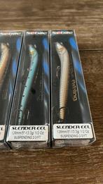 Vier roofvispluggen “Sébile slender eel 126mm 13.3gram, Ophalen of Verzenden, Nieuw