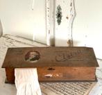 Brocante oud houten ASTRA sigaren kistje, Verzenden