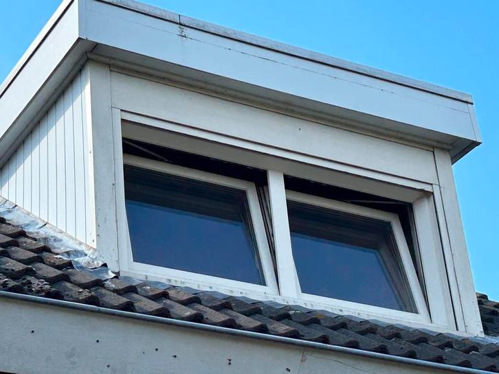 Kunstof kozijnen, Doe-het-zelf en Verbouw, Kozijnen en Schuifpuien, Gebruikt, Raamkozijn, Kunststof, 75 tot 150 cm, Ophalen