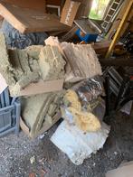 Partij Steenwol Isolatie. Meter of 10., Ophalen, Gebruikt, Steenwol, 15 m² of meer