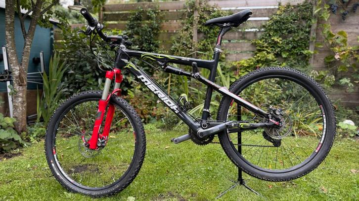 Merida 96 3000 Carbon MTB - Topstaat!, Fietsen en Brommers, Fietsen | Mountainbikes en ATB, Zo goed als nieuw, Heren, Merida, 49 tot 53 cm