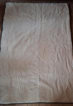 100% wollen onderdeken/matrasbeschermer, Eenpersoons, Wit, Ophalen of Verzenden, Deken of Dekbed