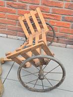 Prachtige antieke hardhouten wagen eind 19de eeuw €49, Antiek en Kunst, Ophalen of Verzenden