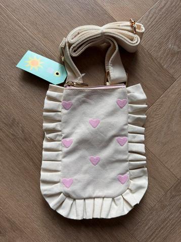 Nieuw Hema (telefoon) tasje met hartjes en ruche beschikbaar voor biedingen