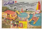 Retro reclame 1977 Mattel Barbie pop zwembad camper, Verzamelen, Retro, Overige typen, Ophalen of Verzenden