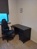 Klassiek Bureau met 3 Laden & Uitklapbaar Blad, Huis en Inrichting, Ophalen, Gebruikt, Bureau