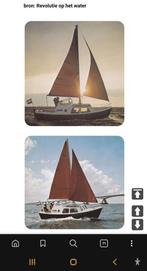 Dacron Zeilenset + Giek Krammer 700 Motorsailer, Watersport en Boten, Zeilen en Zeiltoebehoren, Ophalen, 6 meter of meer, Grootzeil