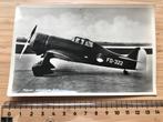 Fokker D.XXI FD-322 Jacht Vliegtuig WO2 Kaart LVA Luchtvaart, Verzamelen, Luchtvaart en Vliegtuigspotten, Ophalen of Verzenden
