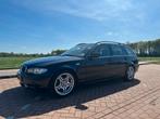 BMW 330i touring 2002 Zwart handbak, Auto's, Achterwielaandrijving, Zwart, Zwart, 231 pk