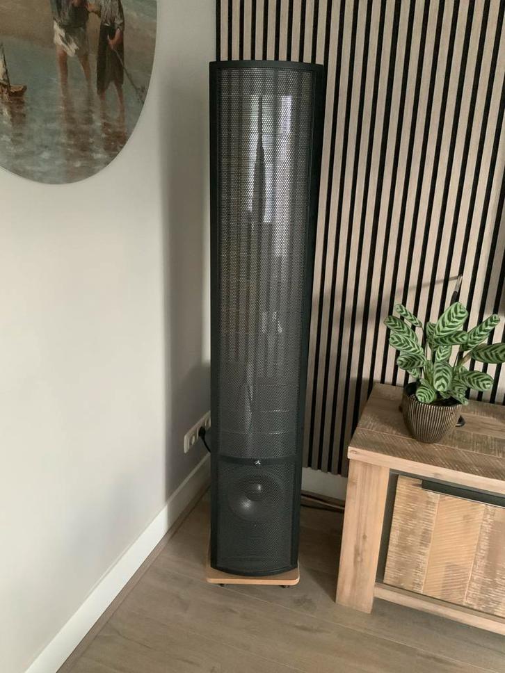 Martin Logan Vista Elektrostatische Luidsprekers, Audio, Tv en Foto, Luidsprekers, Zo goed als nieuw, Front, Rear of Stereo speakers