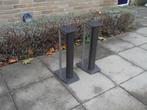Prachtige stalen luidspreker stands, gebruikt, zie foto"s!!!, Gebruikt, Minder dan 60 watt, Front, Rear of Stereo speakers, Ophalen