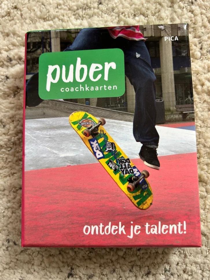 Puber coachkaarten ontdek je talent, van Pica, Hobby en Vrije tijd, Gezelschapsspellen | Kaartspellen, Zo goed als nieuw, Ophalen of Verzenden