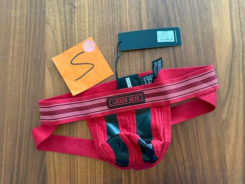 Locker Gear, partywear, jock, maat S, rood, fetisj, Kleding | Heren, Ondergoed, Slip, Ophalen of Verzenden