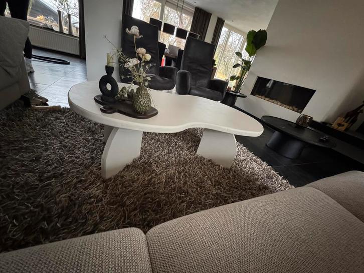 Organische Salontafel - Uniek Design!, Huis en Inrichting, Tafels | Salontafels, Zo goed als nieuw, Minder dan 50 cm, 50 tot 100 cm