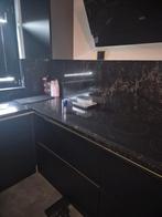 Complete keuken aeg apparatuur gloednieuwe hydro oven., Ophalen, Zwart, Hoekkeuken, Zo goed als nieuw