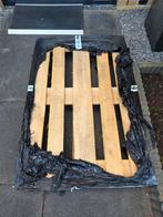 Houten Pallet - Gebruikt, Doe-het-zelf en Verbouw, Hout en Planken, Ophalen, Gebruikt, Pallet