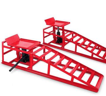 Oprijplaten Ramp Oprijplaten/brug Auto Met Hydraulische Krik beschikbaar voor biedingen