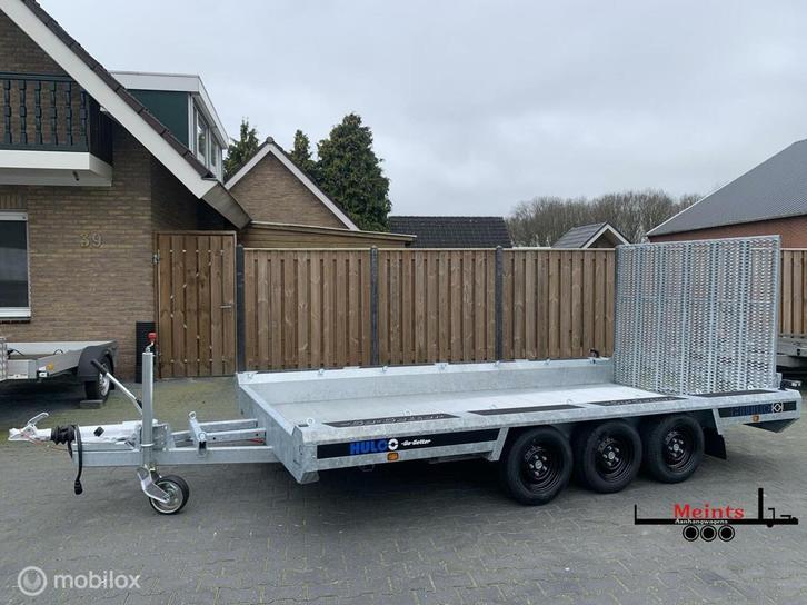 ‼️NIEUWE‼️ Hulco Terrax-3 machinetransporter SCHERPE, Auto diversen, Aanhangers en Bagagewagens, Nieuw