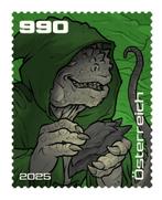 Oostenrijk 2025 Raka Strip Crypto - NFT kleur Groen, Verzenden, Postfris