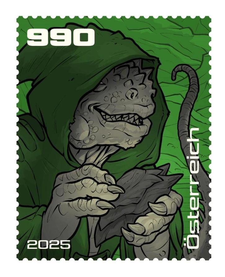 Oostenrijk 2025 Raka Strip Crypto - NFT kleur Groen, Postzegels en Munten, Postzegels | Europa | Oostenrijk, Postfris, Verzenden